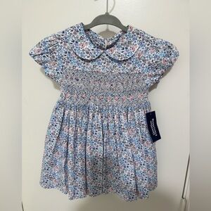 18-24 month “Question Everything” smocked dress. New with tags